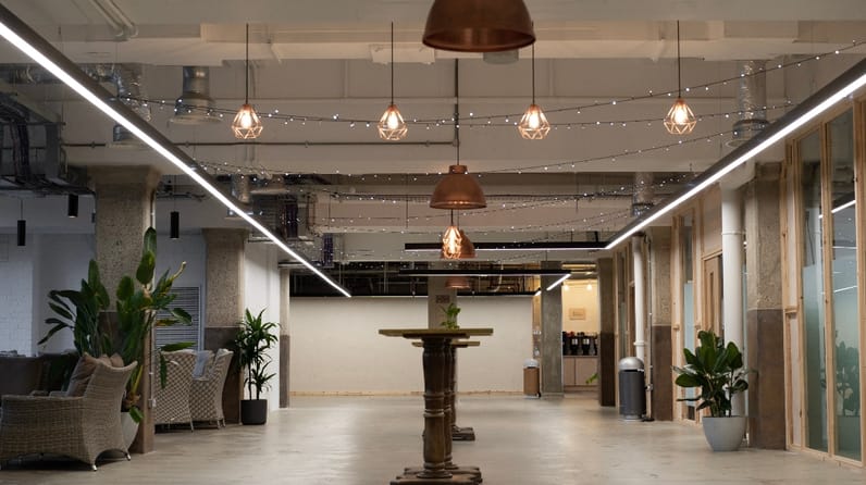 Sustainable Workspaces breakout space